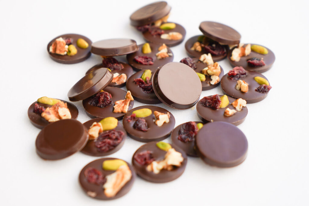 Mendiants CAP chocolaterie à ditance avec l'EISF www.eisf.fr